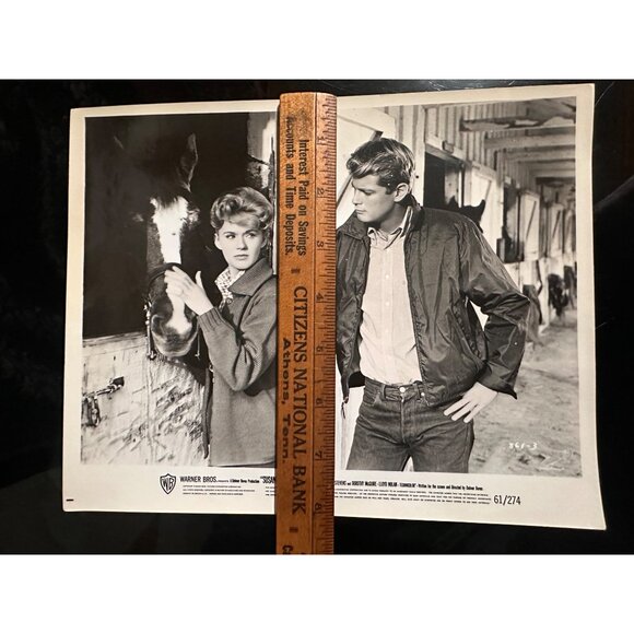 Vintage 1961 Susan Slade Movie Still Connie Stevens Troy Donahue Horse Photo - Picture 3 of 13